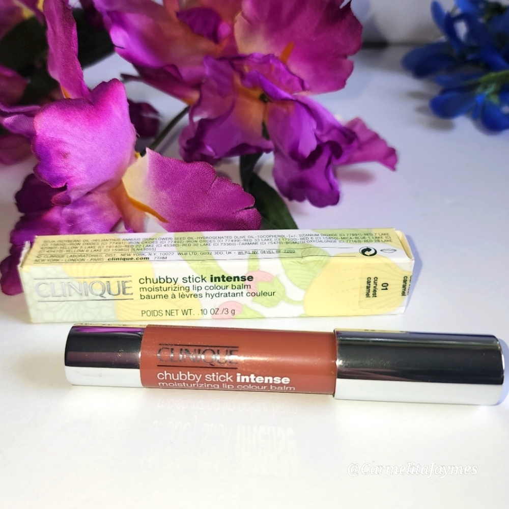 BNIB》Clinique 💄 Chubby Stick Intense Moisturizing Color Balm (Curviest Caramel)